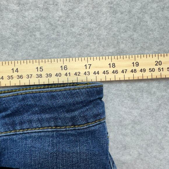 Kut From The Kloth Jeans Toothpick Skinny WMNS 16 Blue Med Wash KP164MH3SF Denim - Picture 6 of 9